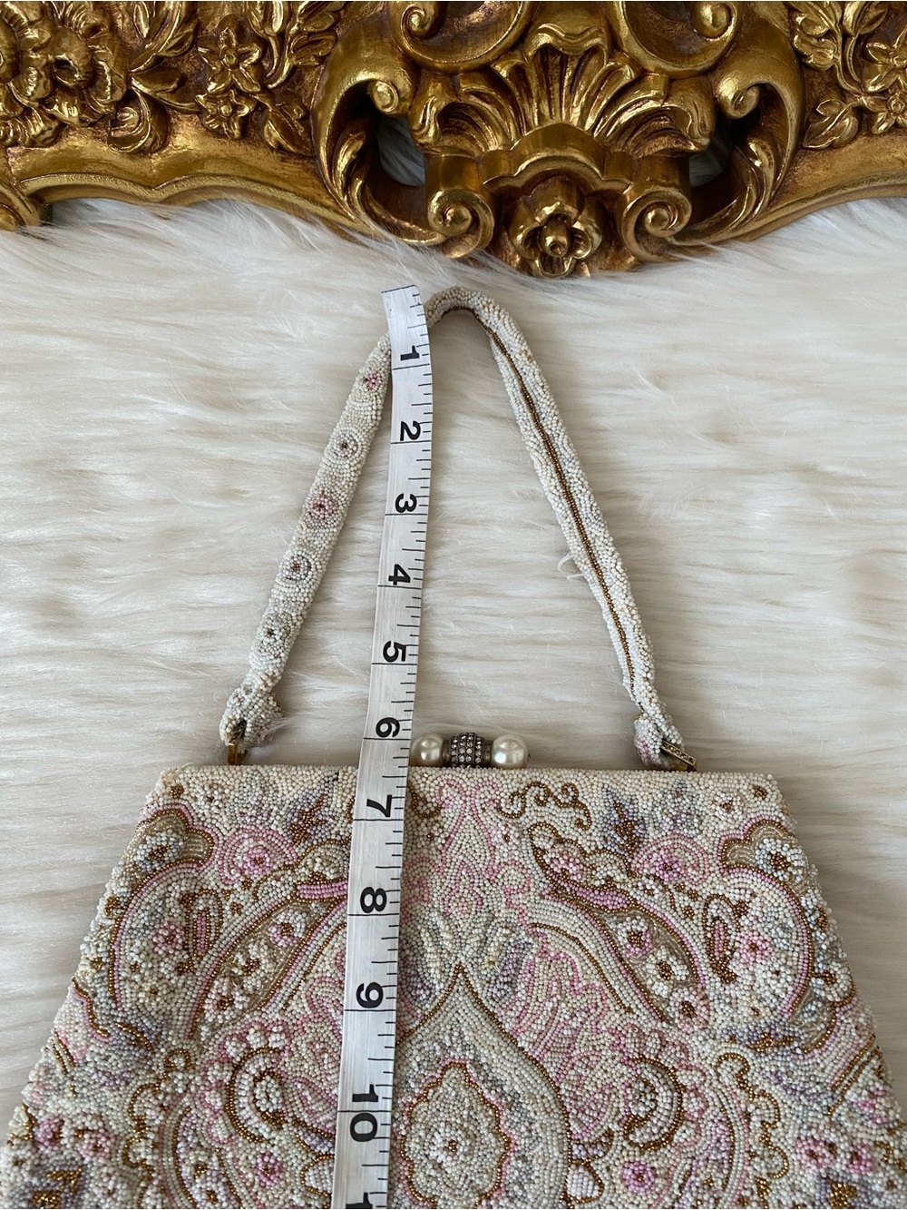 Ed B Robinson Beaded 1950’s Handbag - Picture 12 of 14